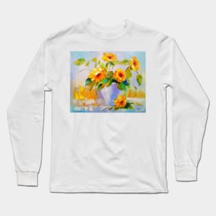 Bouquet of yellow flowers Long Sleeve T-Shirt